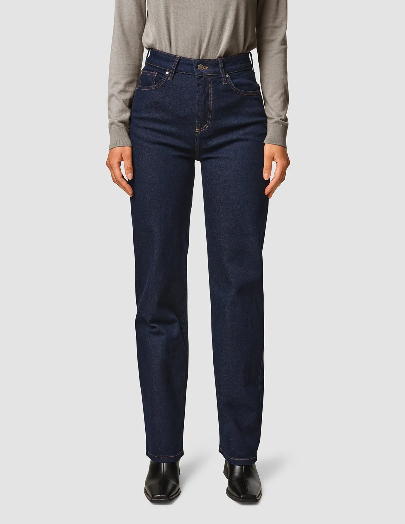 Jeans Straight Fit Dark Blue sold by Shaping New Tomorrow