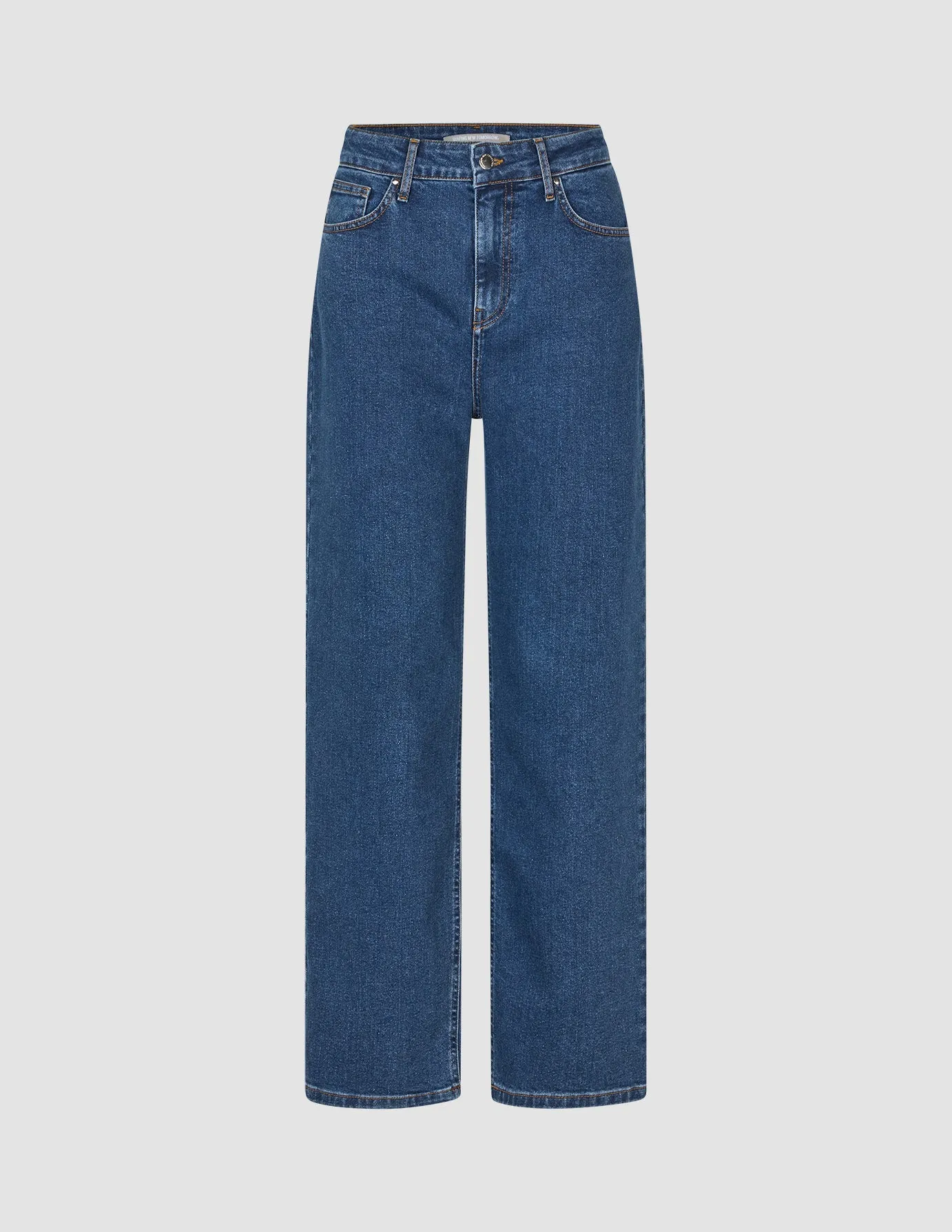 Jeans Straight Fit Medium Blue sold by Shaping New Tomorrow product image thumbnail 3