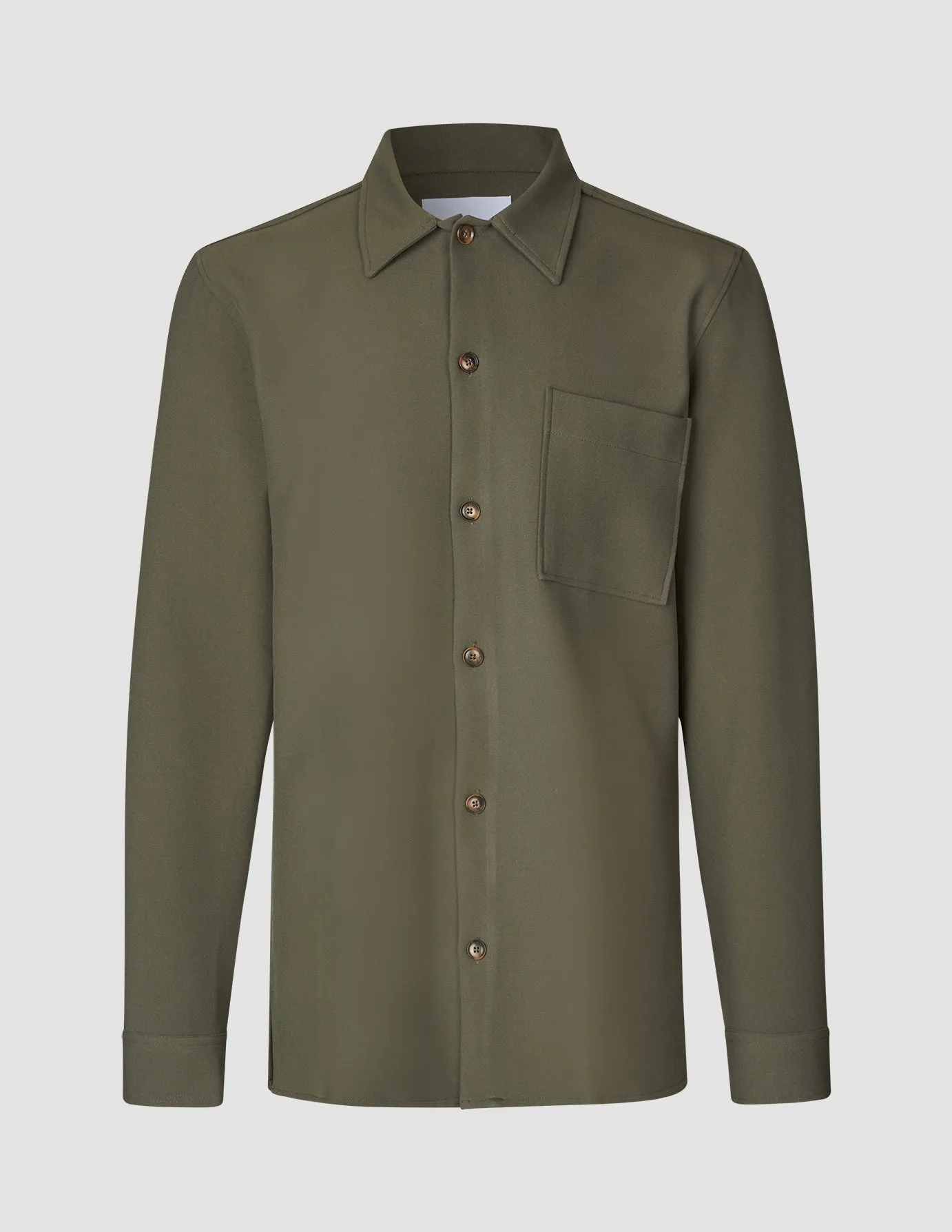 Heavy Edition Transitional Overshirt Nightfall Green sold by Shaping New Tomorrow product image thumbnail 3