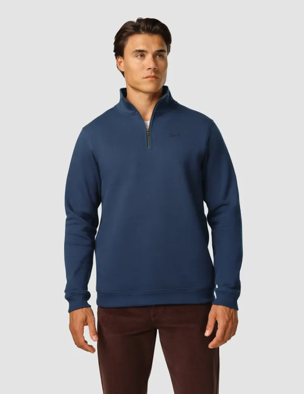 Everyday Half Zip Navy sold by Shaping New Tomorrow