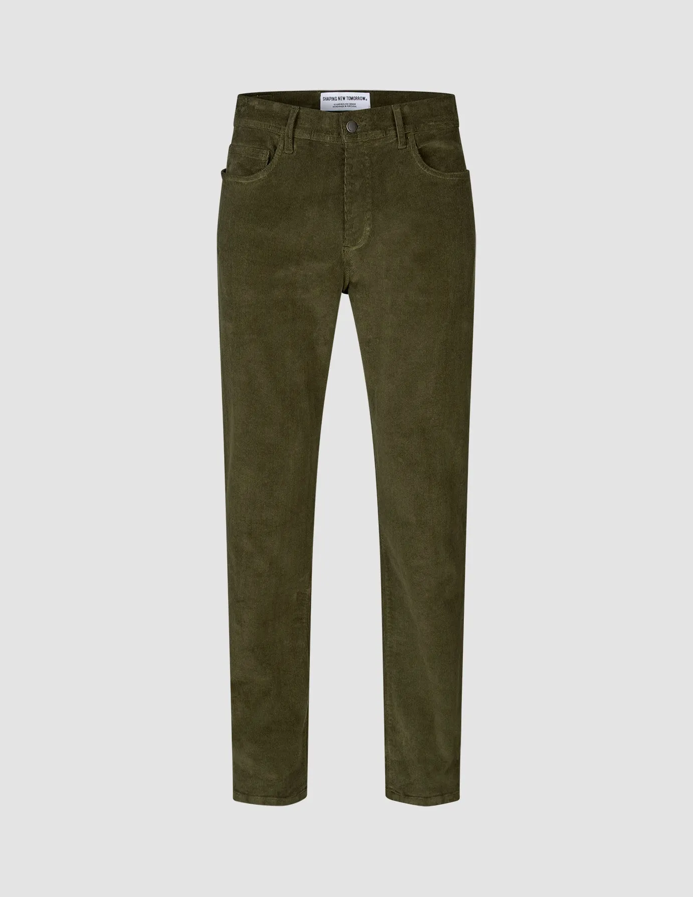 Corduroy Pants Nightfall Green sold by Shaping New Tomorrow product image thumbnail 3