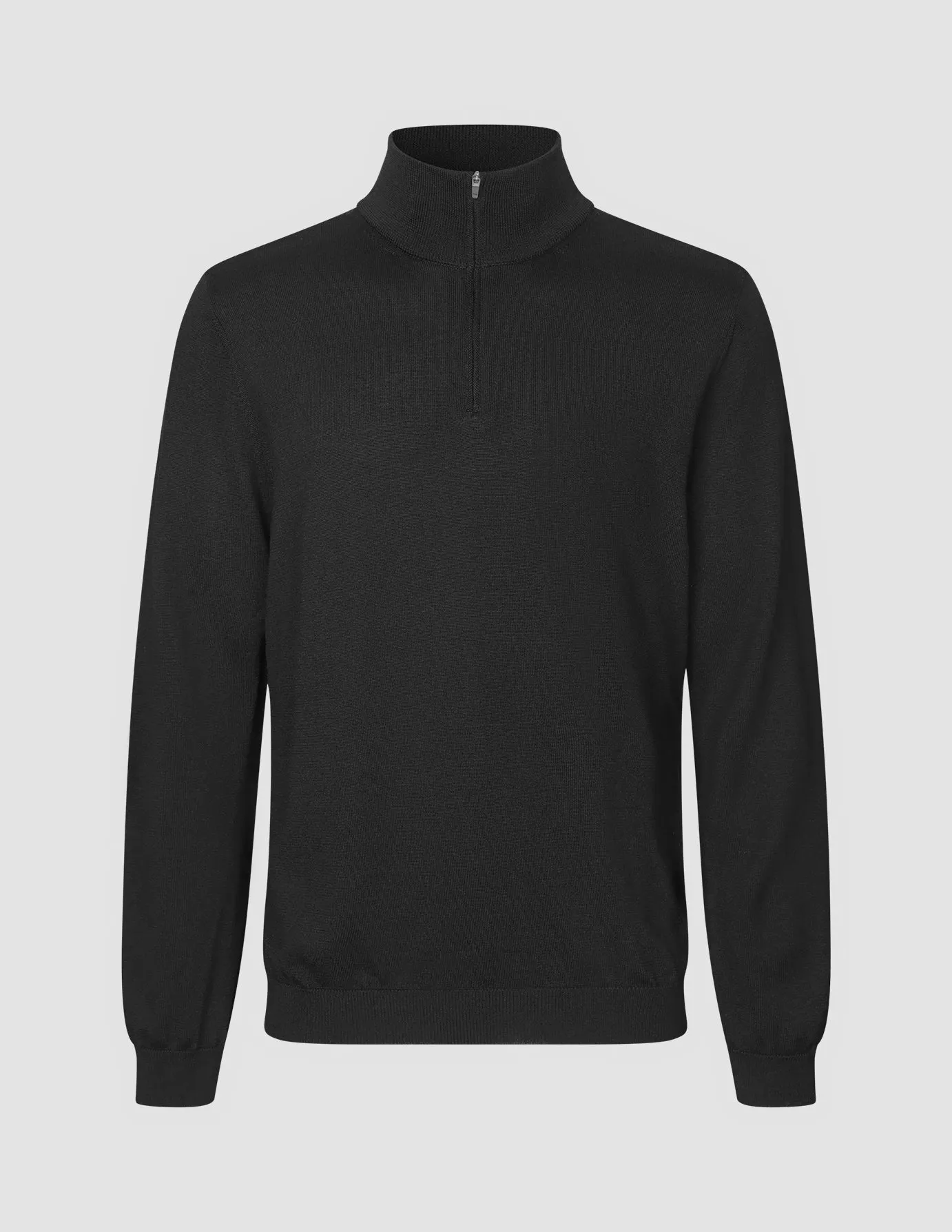 Premium Merino Half Zip Black sold by Shaping New Tomorrow product image thumbnail 3