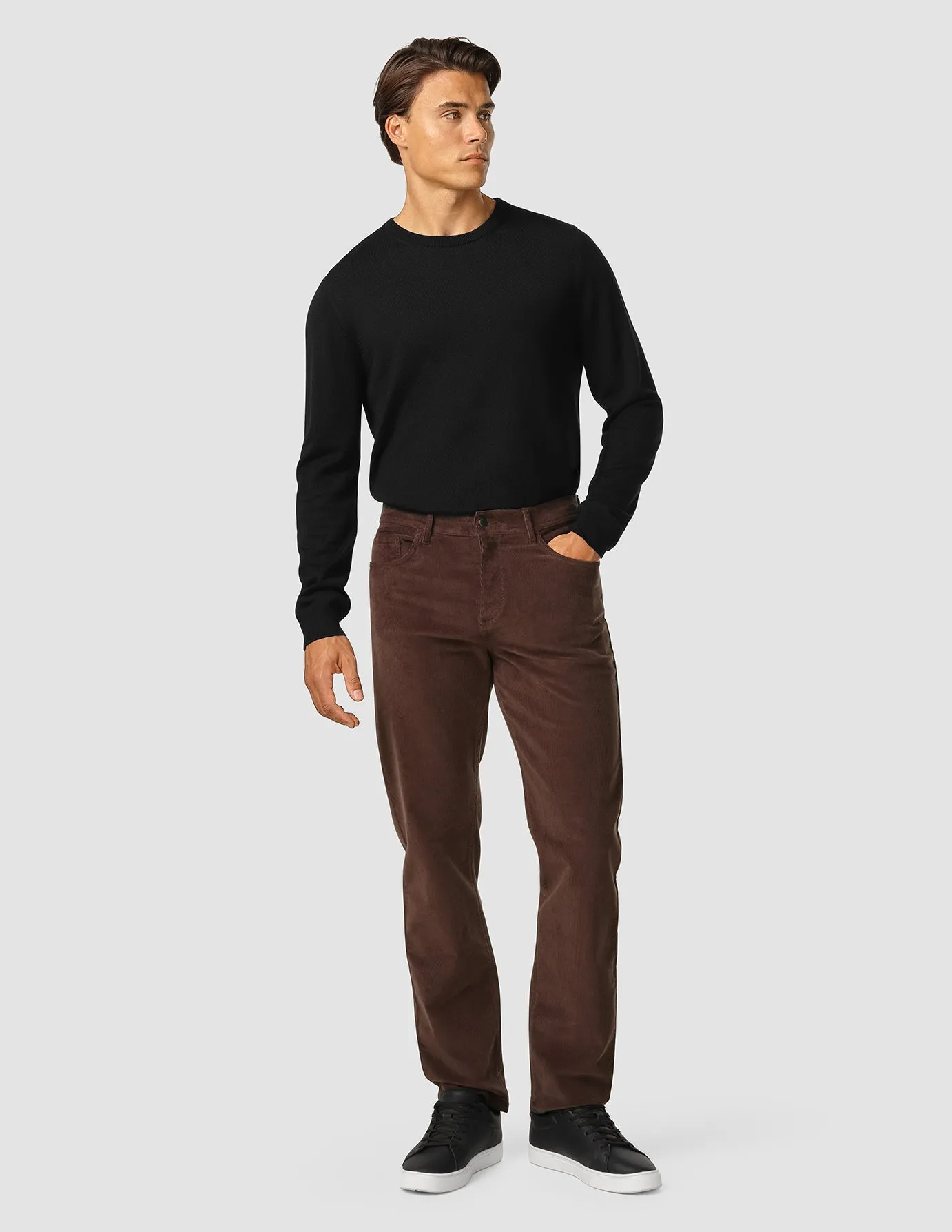 Corduroy Pants Espresso sold by Shaping New Tomorrow product image thumbnail 2