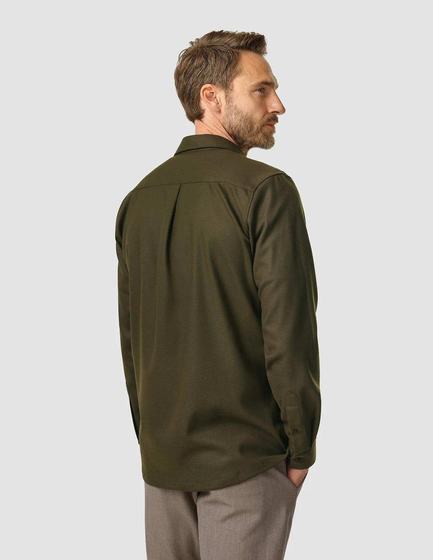 Casual Shirt Forest Green sold by Shaping New Tomorrow product image thumbnail 4