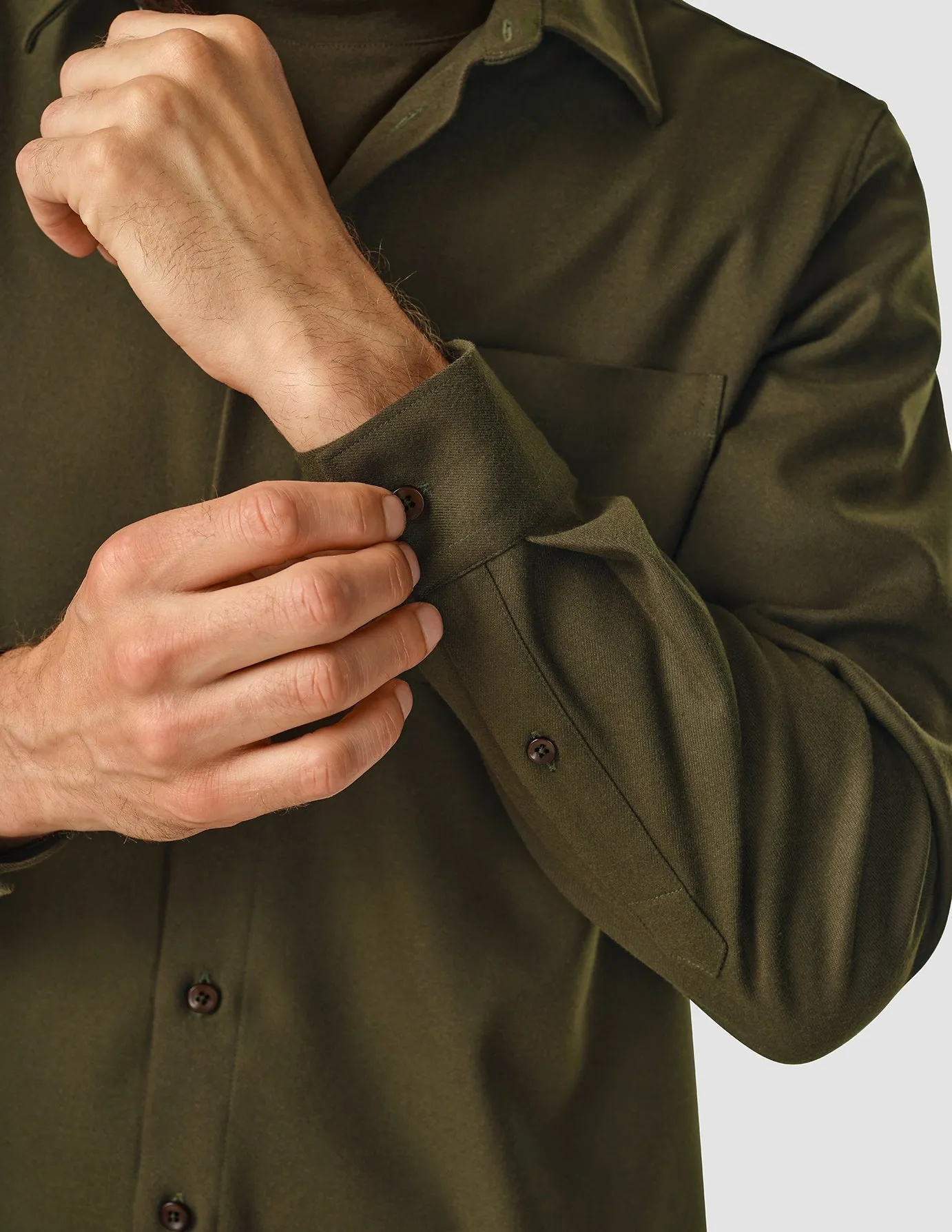 Casual Shirt Forest Green sold by Shaping New Tomorrow product image thumbnail 5