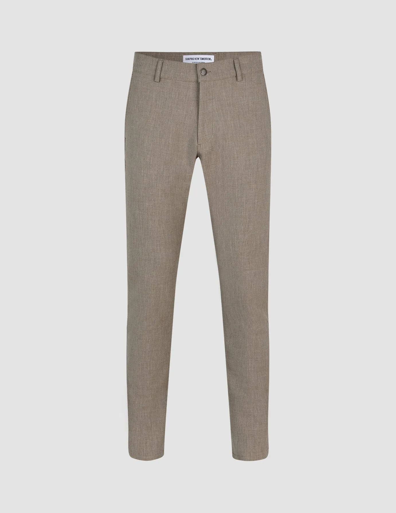 Heavy Edition Pants Slim Khaki Melange 2.0 sold by Shaping New Tomorrow product image thumbnail 3