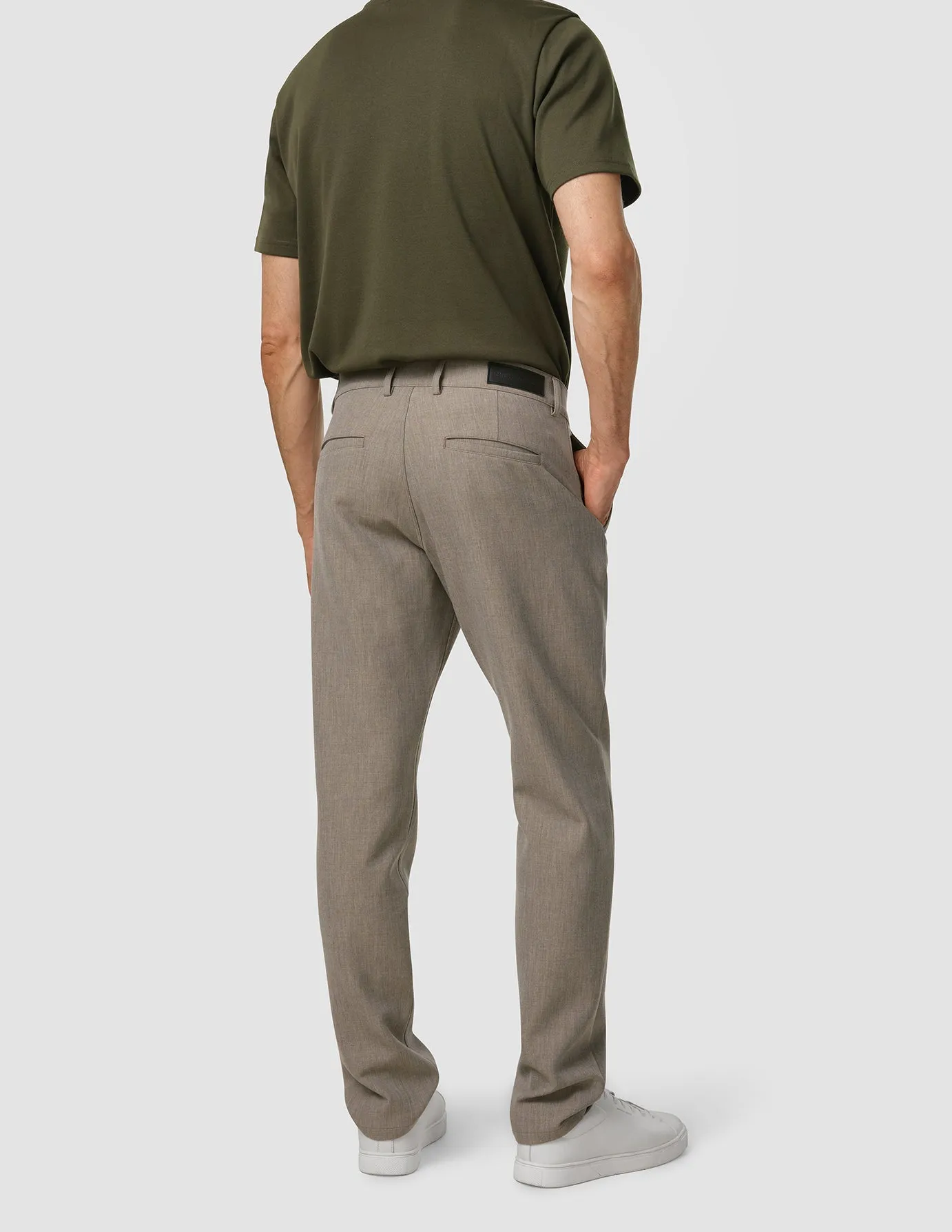 Heavy Edition Pants Regular Khaki Melange 2.0 sold by Shaping New Tomorrow product image thumbnail 4