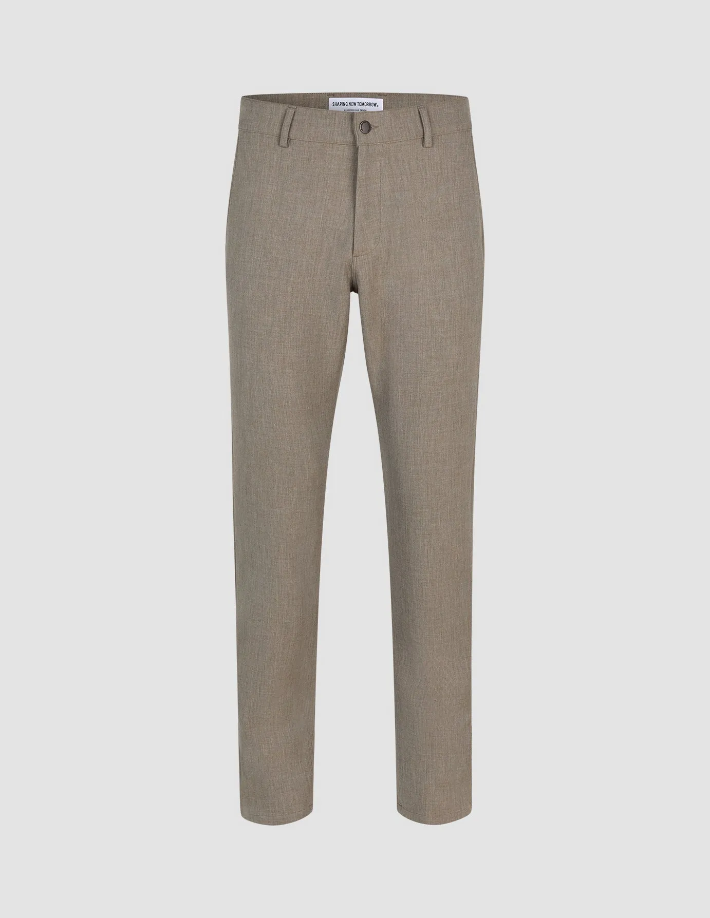 Heavy Edition Pants Regular Khaki Melange 2.0 sold by Shaping New Tomorrow product image thumbnail 3
