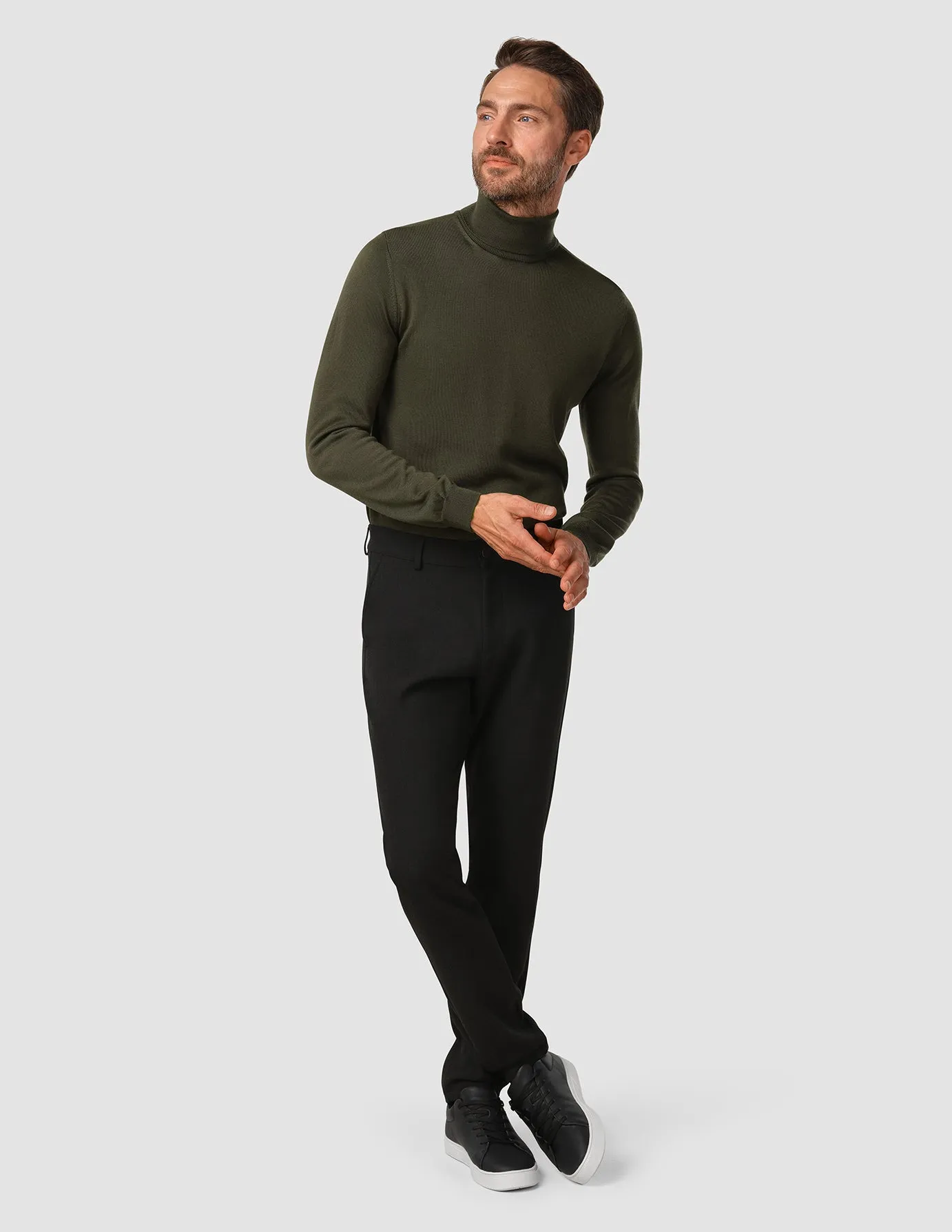 Heavy Edition Pants Slim Black Melange 2.0 sold by Shaping New Tomorrow product image thumbnail 2