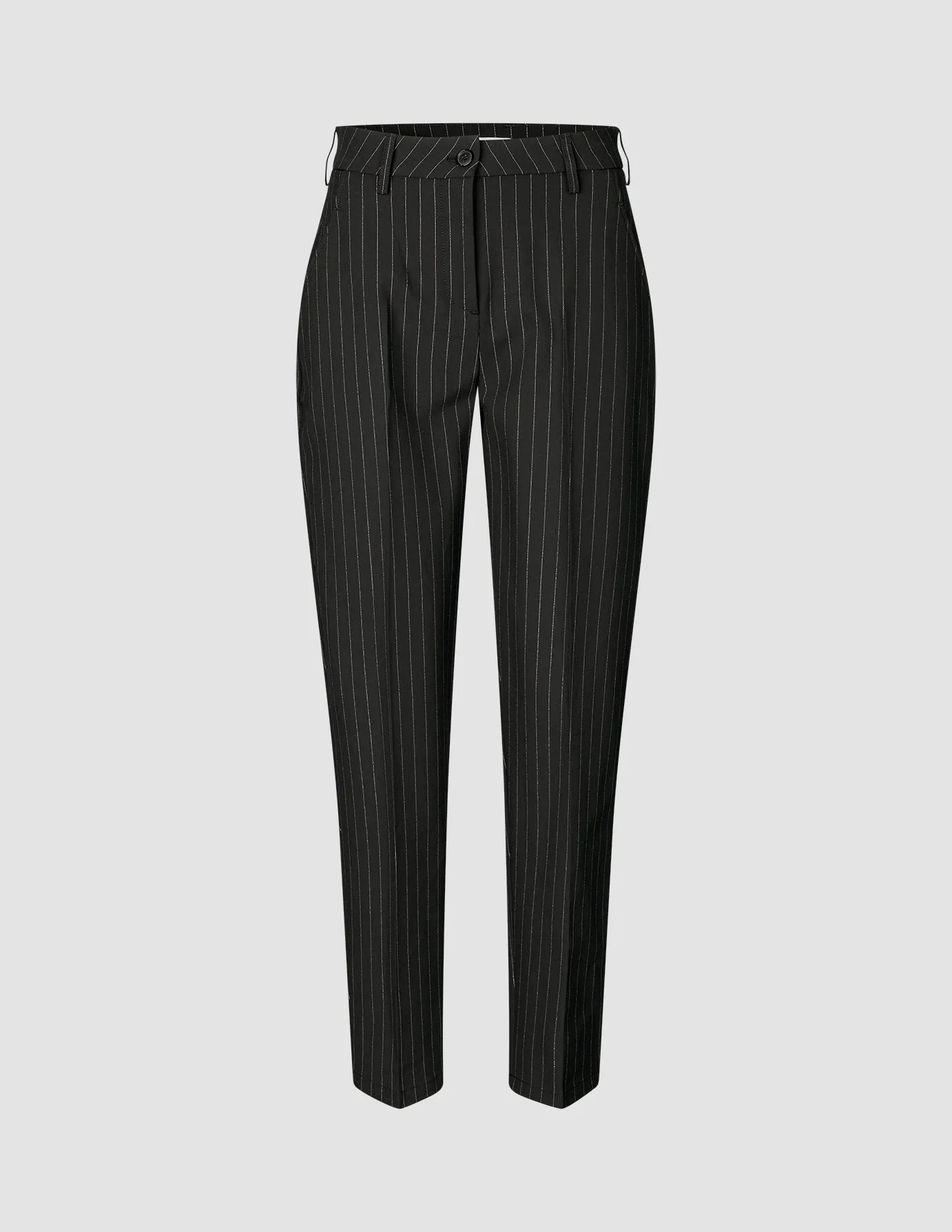 Essential Pants Tapered Black Silver Pinstripe sold by Shaping New Tomorrow product image thumbnail 3