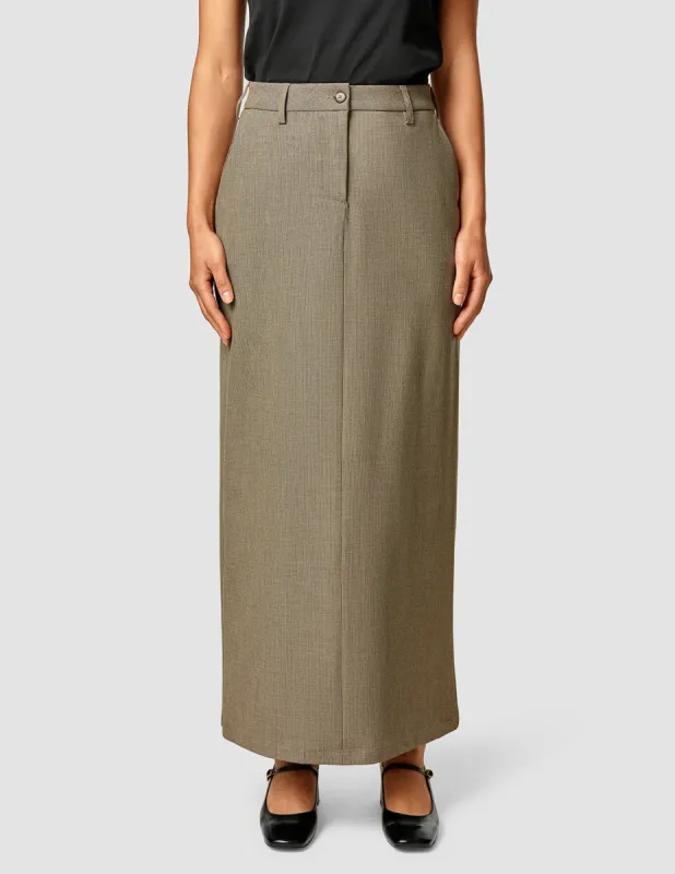 Essential Maxi Skirt Latte sold by Shaping New Tomorrow