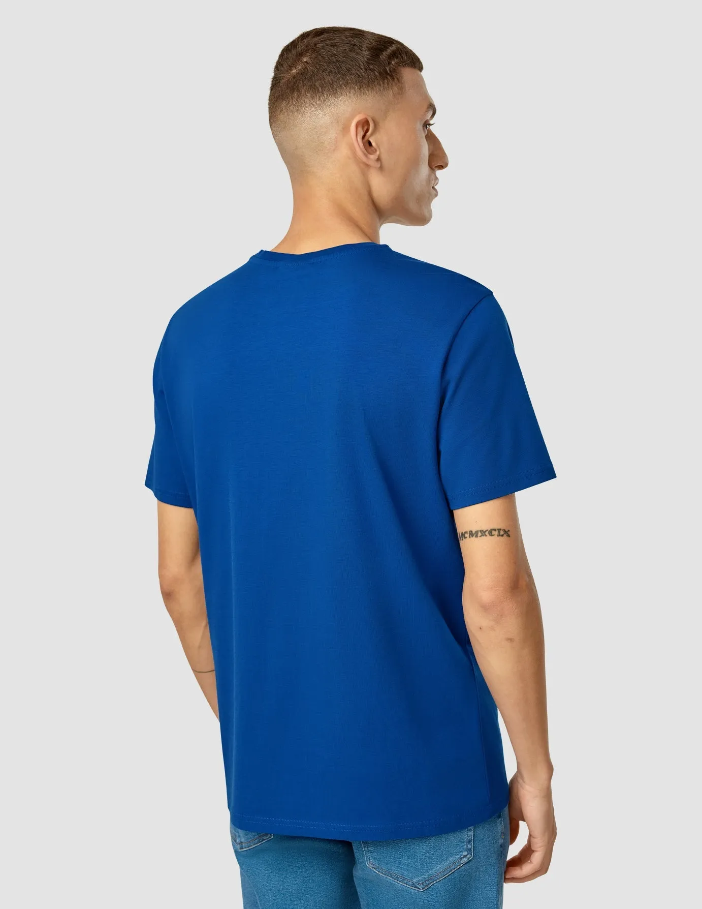 Supima T-Shirt Magnetic Blue sold by Shaping New Tomorrow product image thumbnail 5