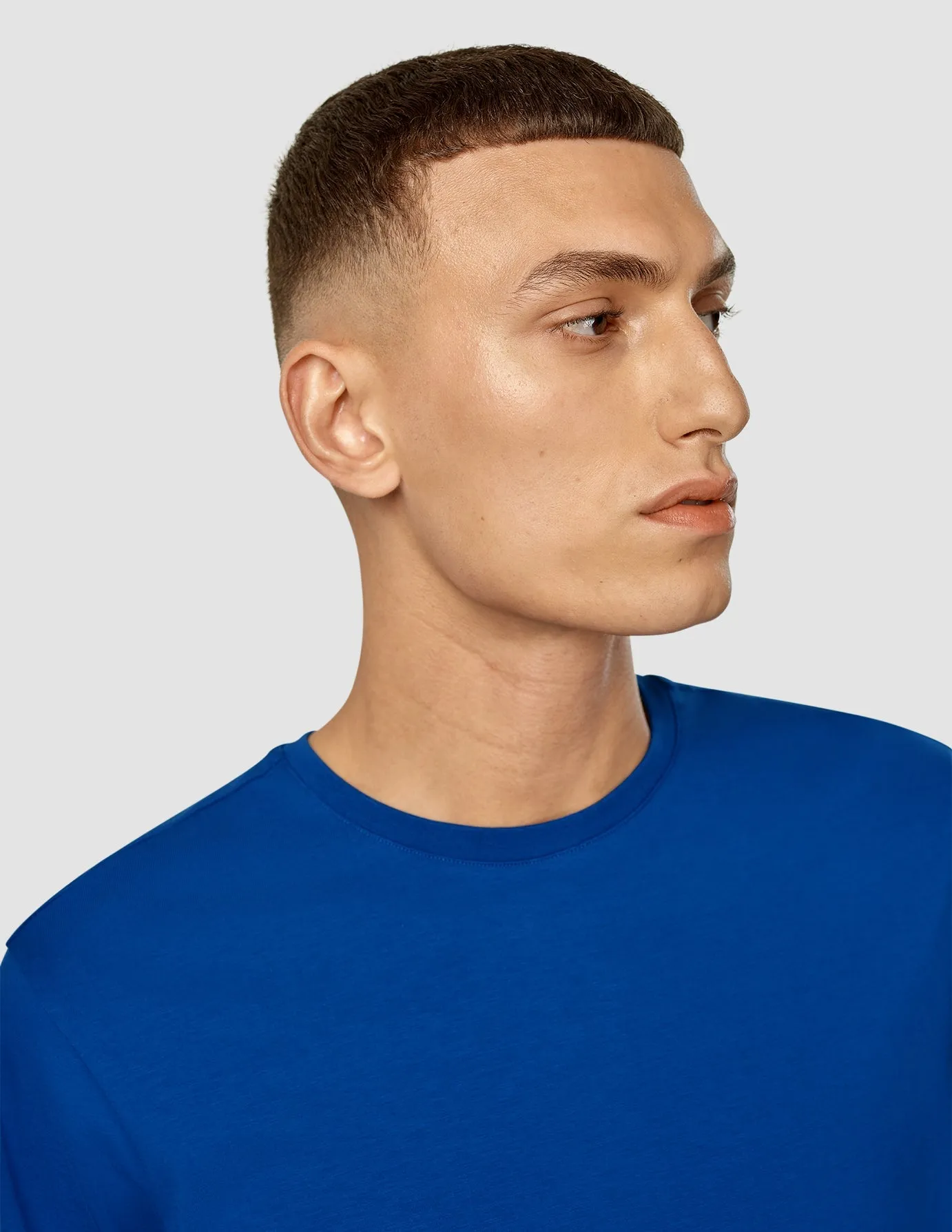 Supima T-Shirt Magnetic Blue sold by Shaping New Tomorrow product image thumbnail 4