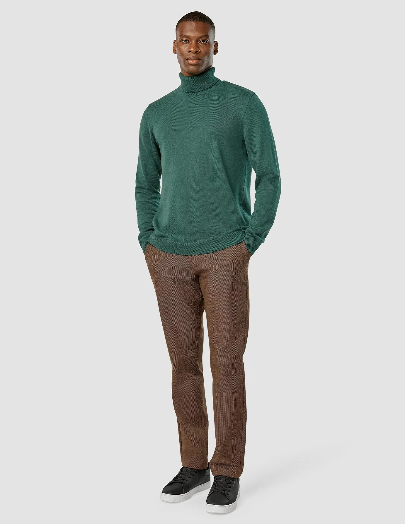 Everyday Knit Turtleneck Shadow Green sold by Shaping New Tomorrow product image thumbnail 2
