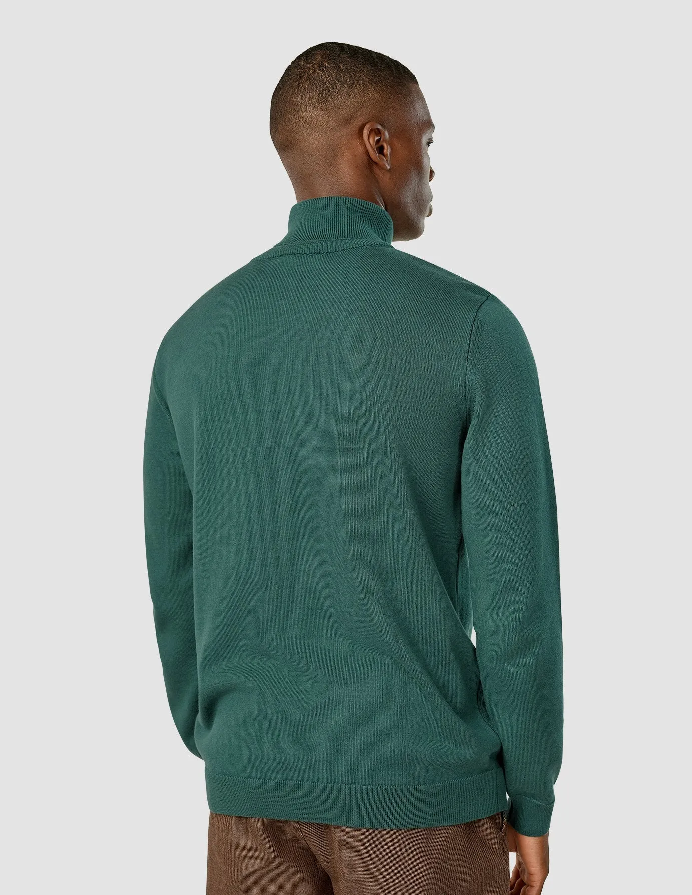Everyday Knit Turtleneck Shadow Green sold by Shaping New Tomorrow product image thumbnail 4