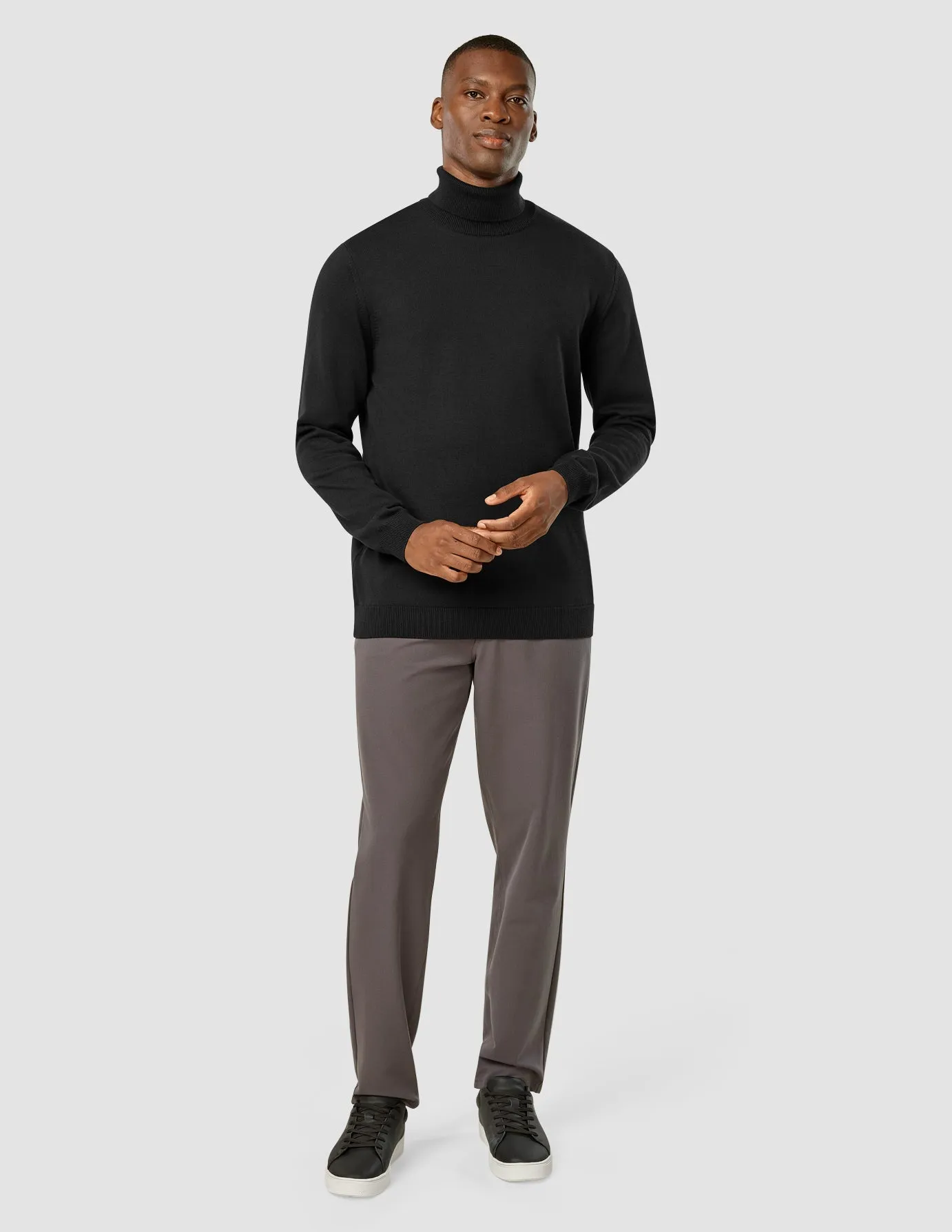 Everyday Knit Turtleneck Black sold by Shaping New Tomorrow product image thumbnail 2