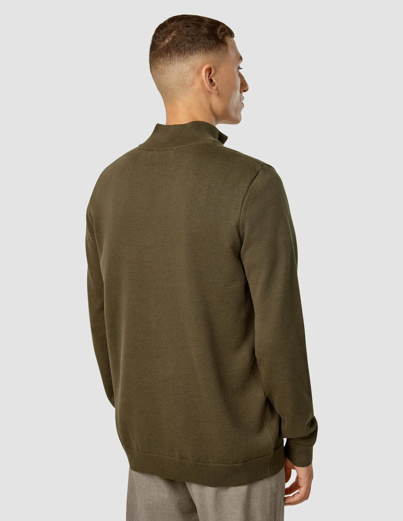 Everyday Knit Half-Zip Nightfall Green sold by Shaping New Tomorrow product image thumbnail 5