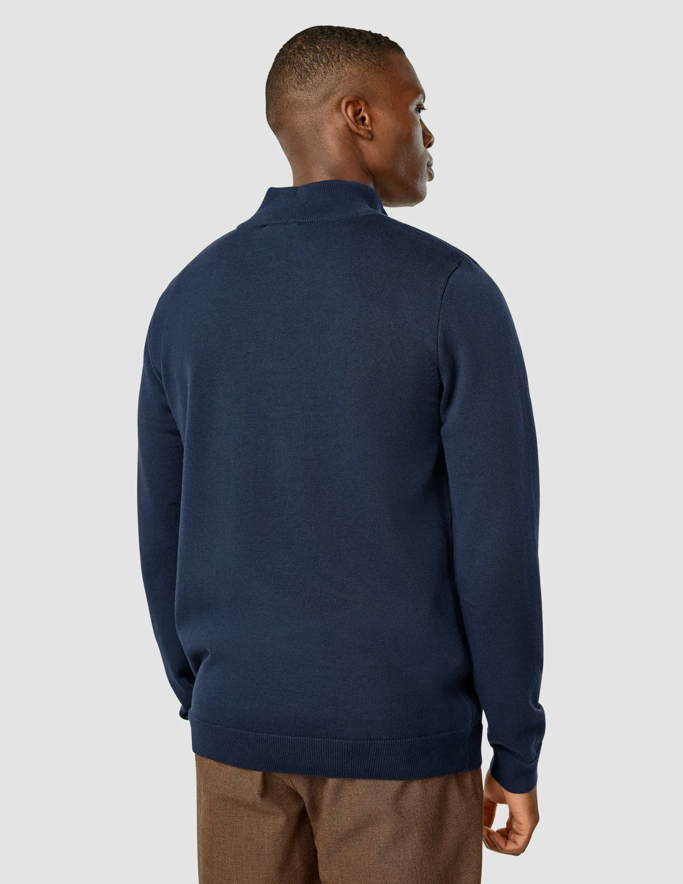 Everyday Knit Half Zip Navy sold by Shaping New Tomorrow product image thumbnail 5