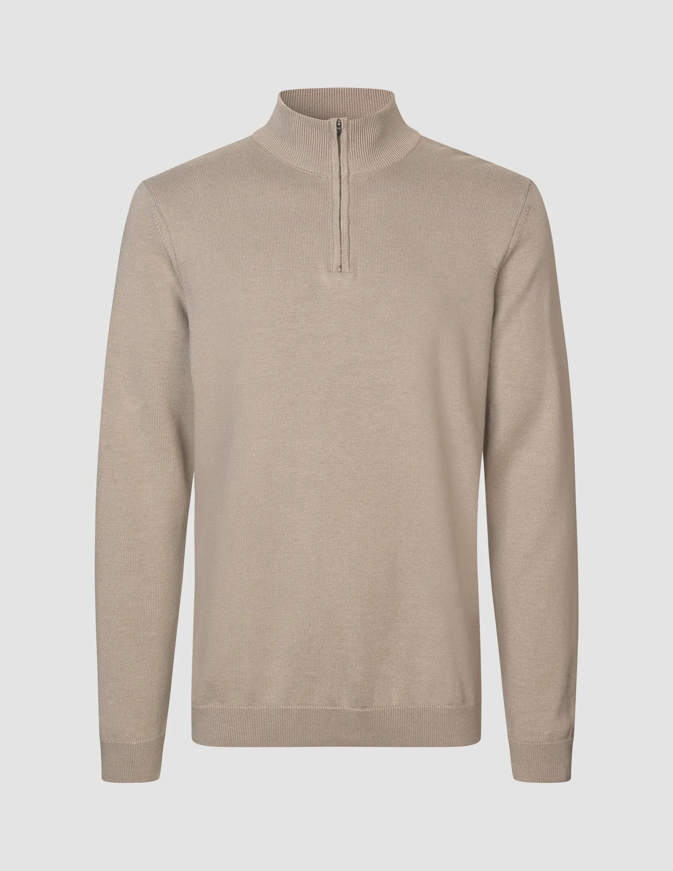 Everyday Knit Half-Zip Driftwood sold by Shaping New Tomorrow product image thumbnail 3