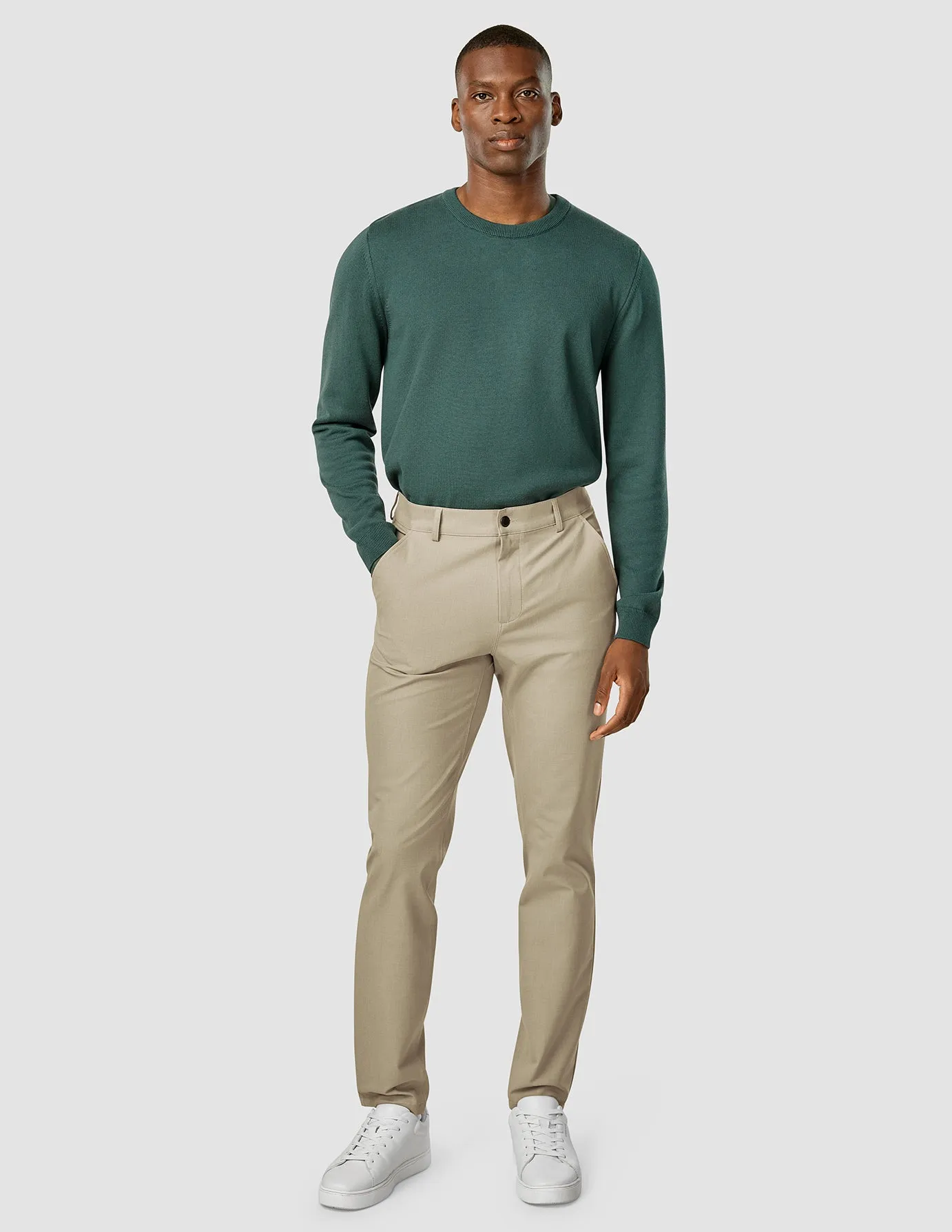 Essential Pants Slim Moonstone Melange sold by Shaping New Tomorrow product image thumbnail 2