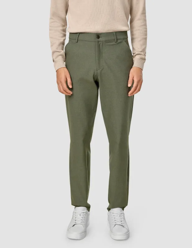 Essential Pants Regular Nightfall Green Melange sold by Shaping New Tomorrow
