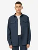 Essential Overshirt Navy Melange sold by Shaping New Tomorrow