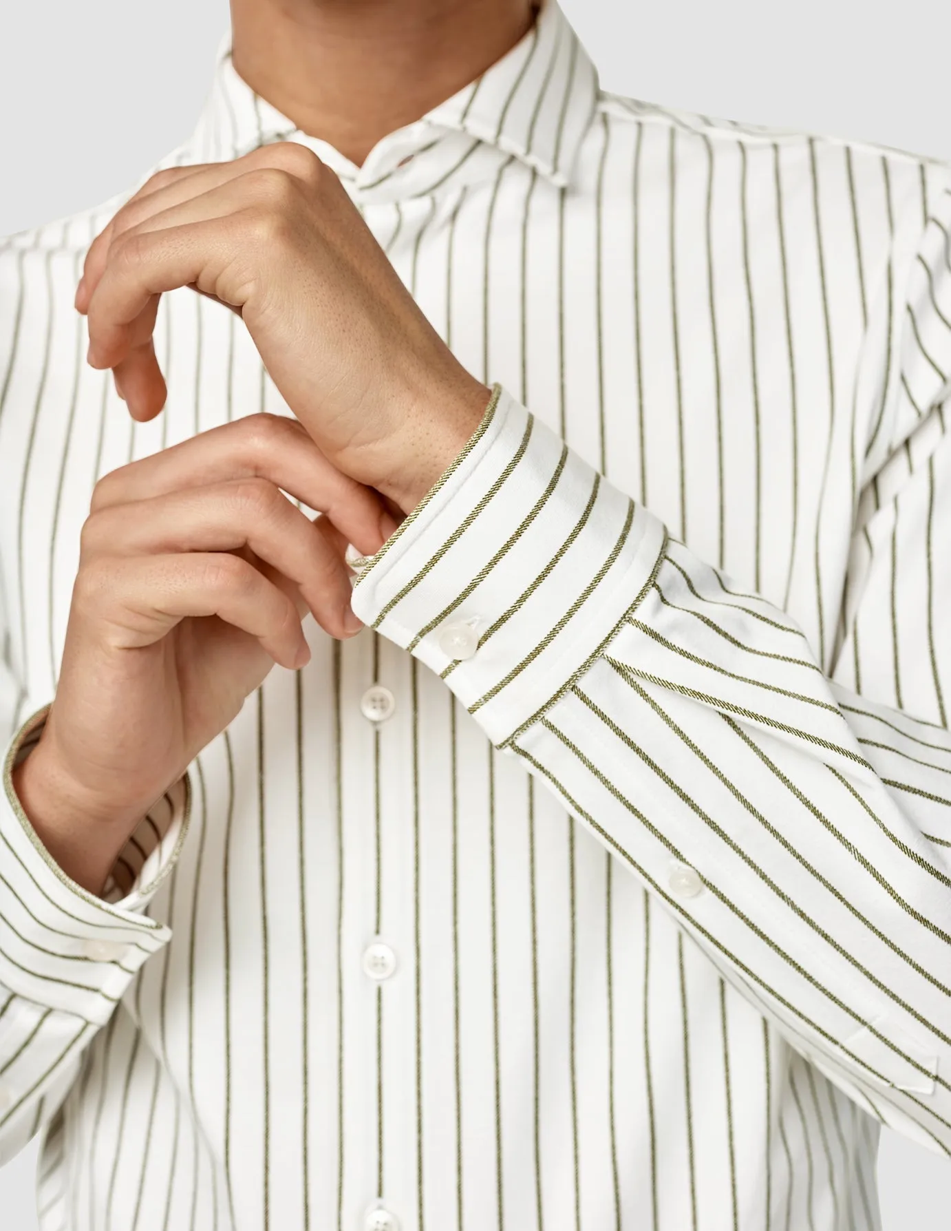 Classic Shirt Slim Rainforest Stripes sold by Shaping New Tomorrow product image thumbnail 5