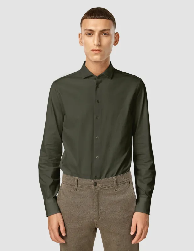 Classic Shirt Slim Nightfall Green sold by Shaping New Tomorrow