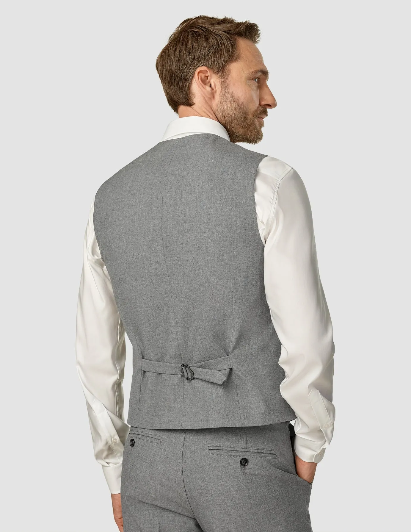 Essential Vest Dark Grey Melange sold by Shaping New Tomorrow product image thumbnail 5