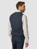 Essential Vest Dark Blue Check sold by Shaping New Tomorrow