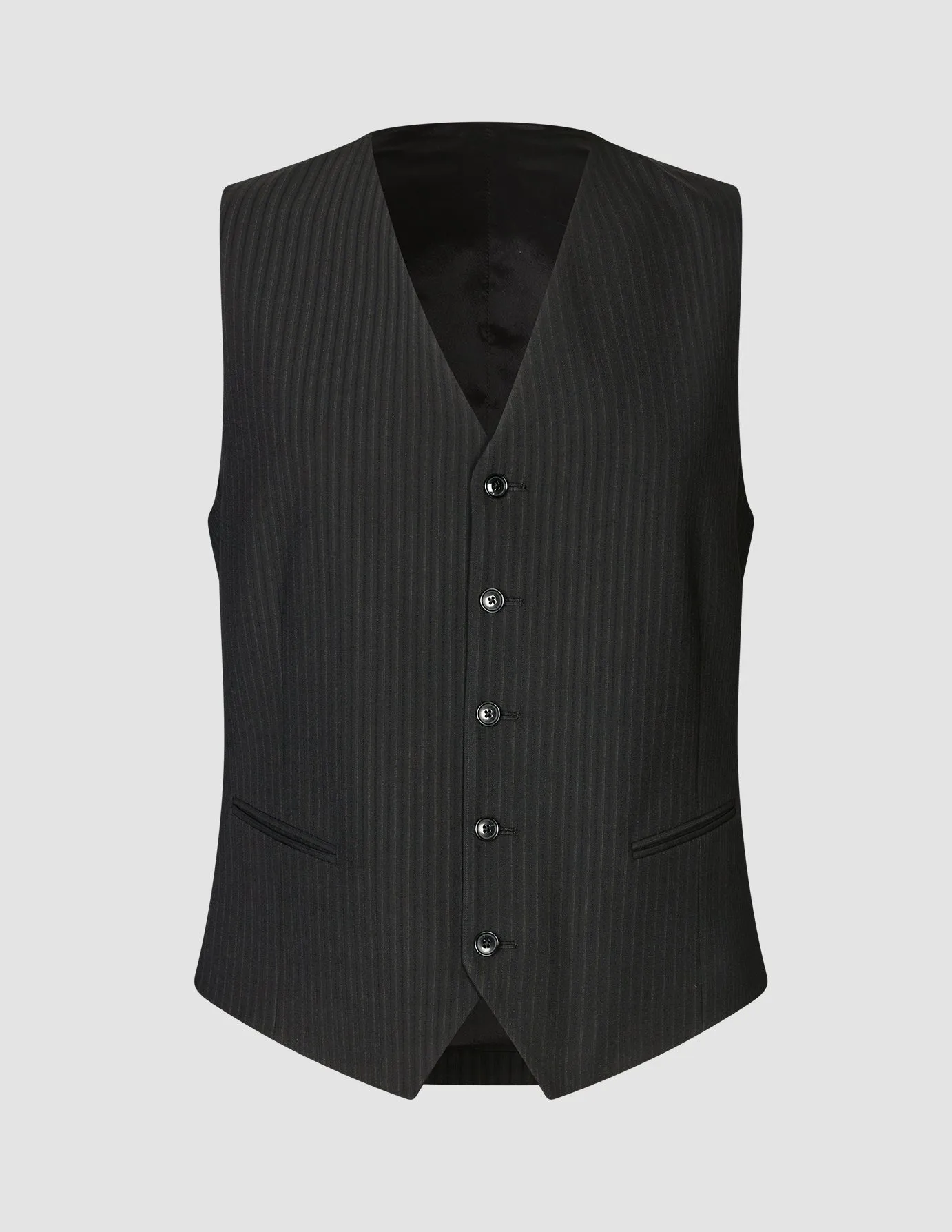 Essential Vest Asphalt Pinstripe sold by Shaping New Tomorrow product image thumbnail 3