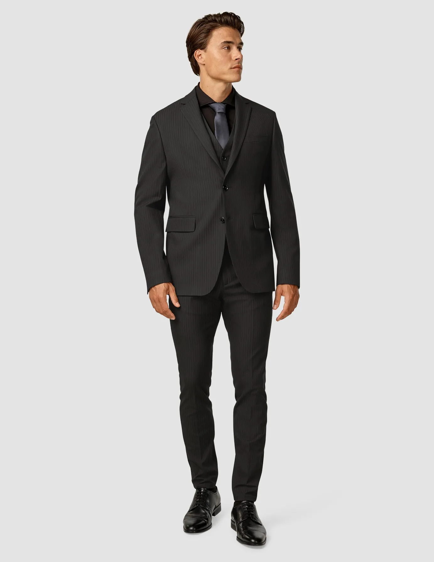 Essential Vest Asphalt Pinstripe sold by Shaping New Tomorrow product image thumbnail 2