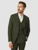 Essential Blazer Slim Moss Green Pinstripe sold by Shaping New Tomorrow