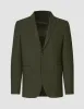 Essential Blazer Slim Moss Green Pinstripe sold by Shaping New Tomorrow