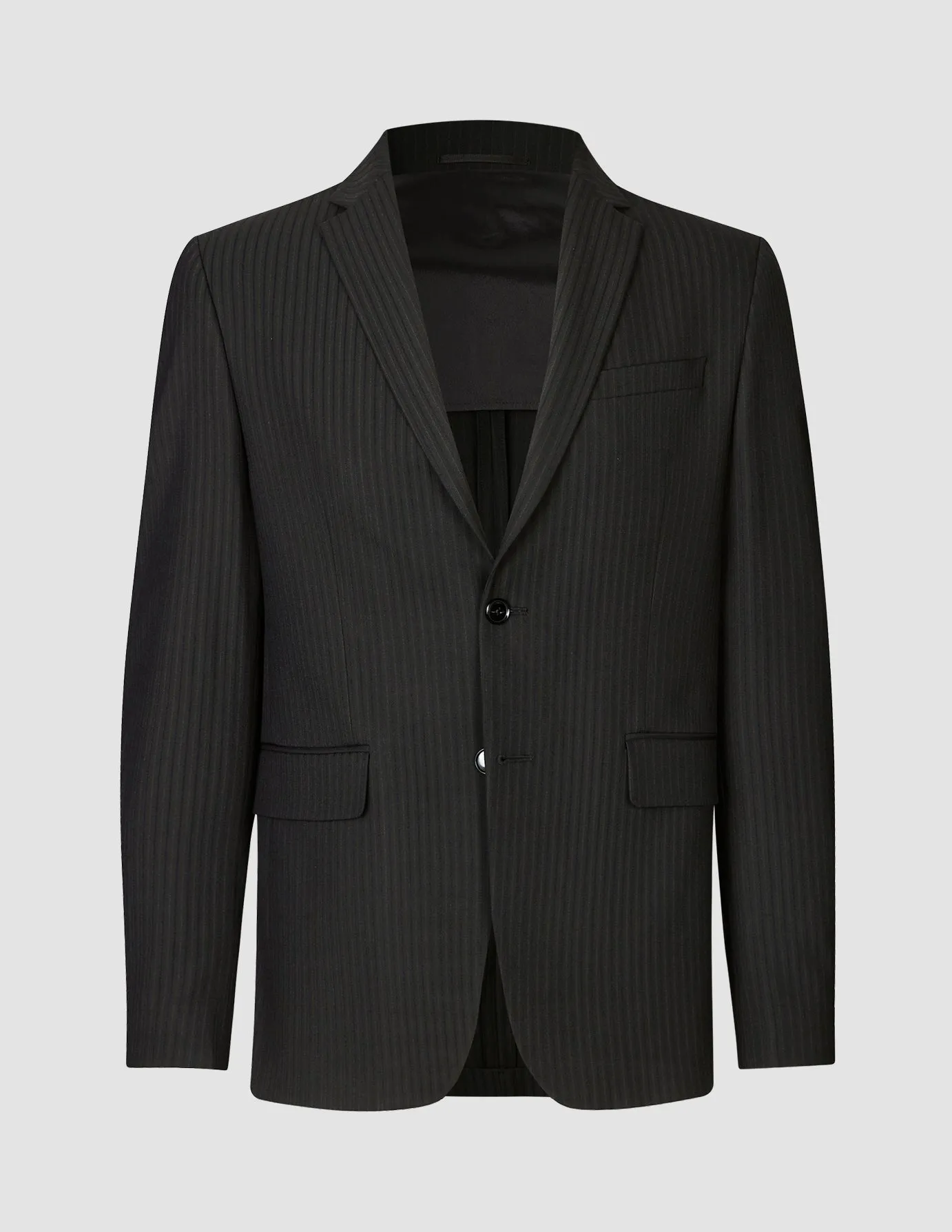 Essential Blazer Regular Asphalt Pinstripe sold by Shaping New Tomorrow product image thumbnail 3