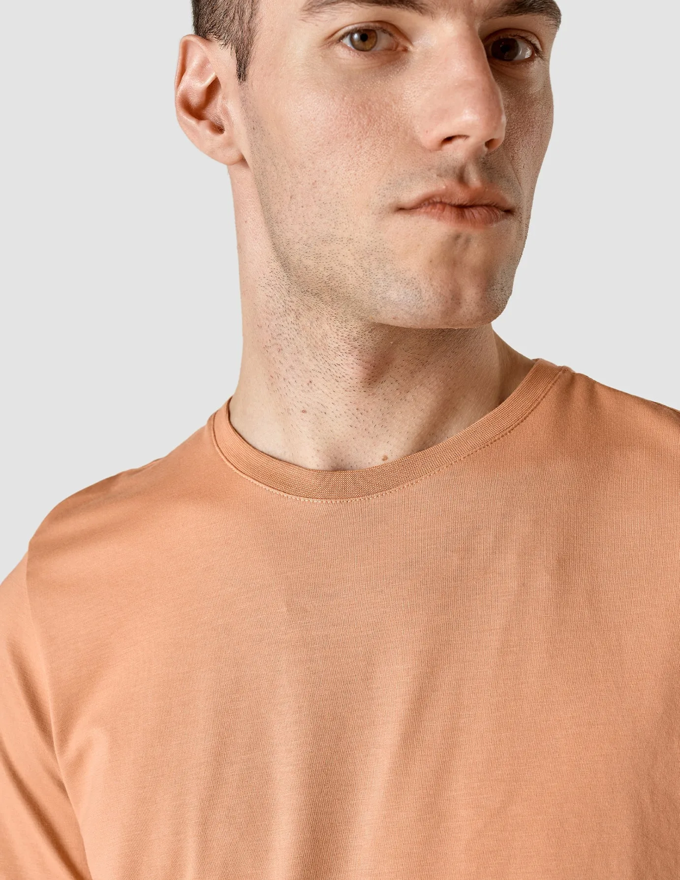Supima T-shirt Rusty Caramel sold by Shaping New Tomorrow product image thumbnail 5
