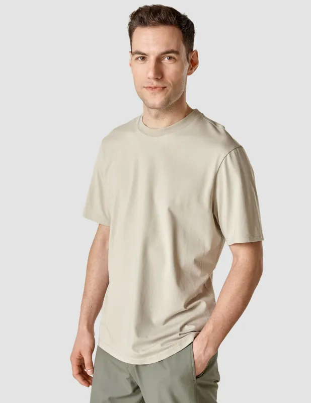 Supima T-shirt Box Fit Oyster Grey sold by Shaping New Tomorrow