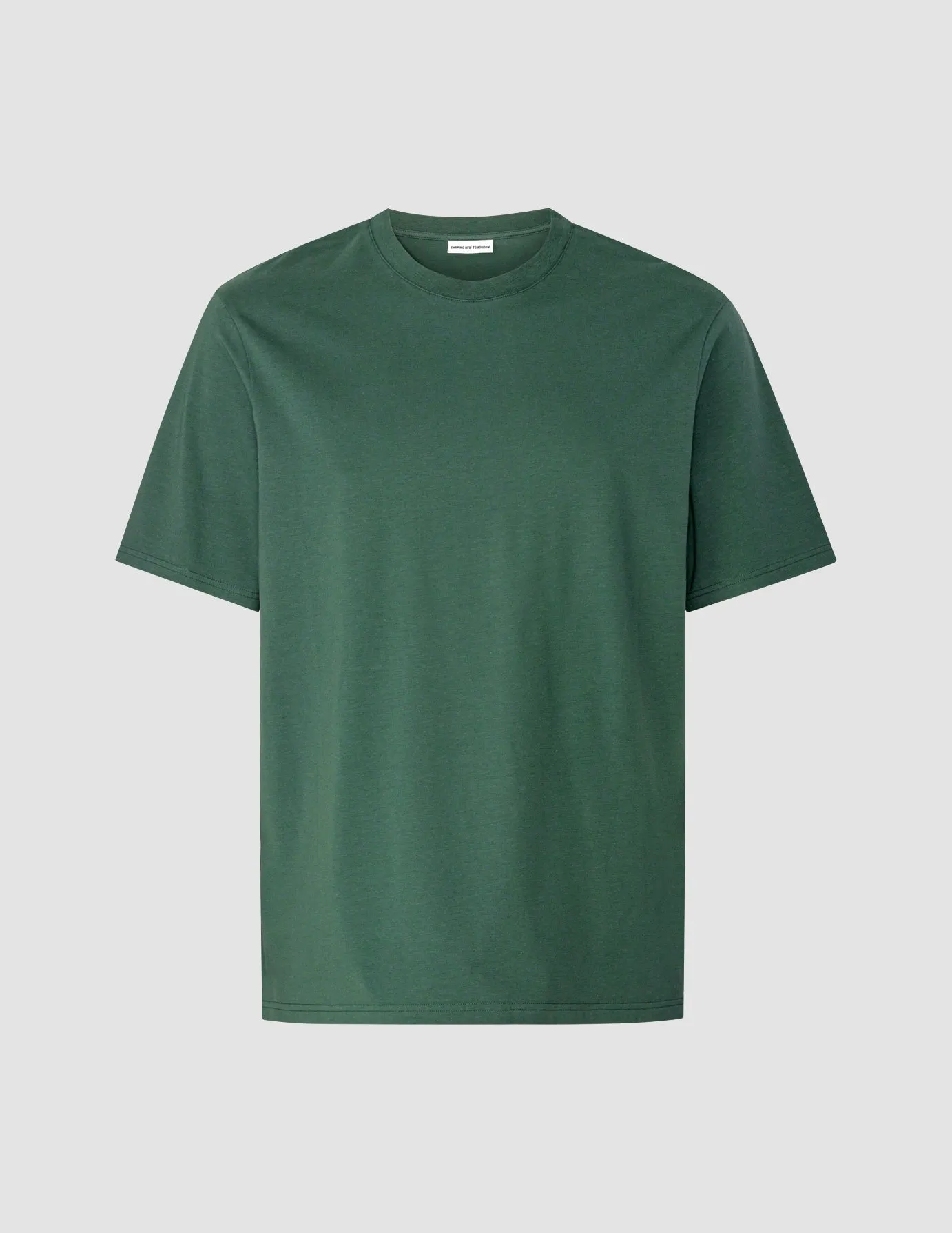 Supima T-shirt Box Fit Garden Green sold by Shaping New Tomorrow product image thumbnail 3