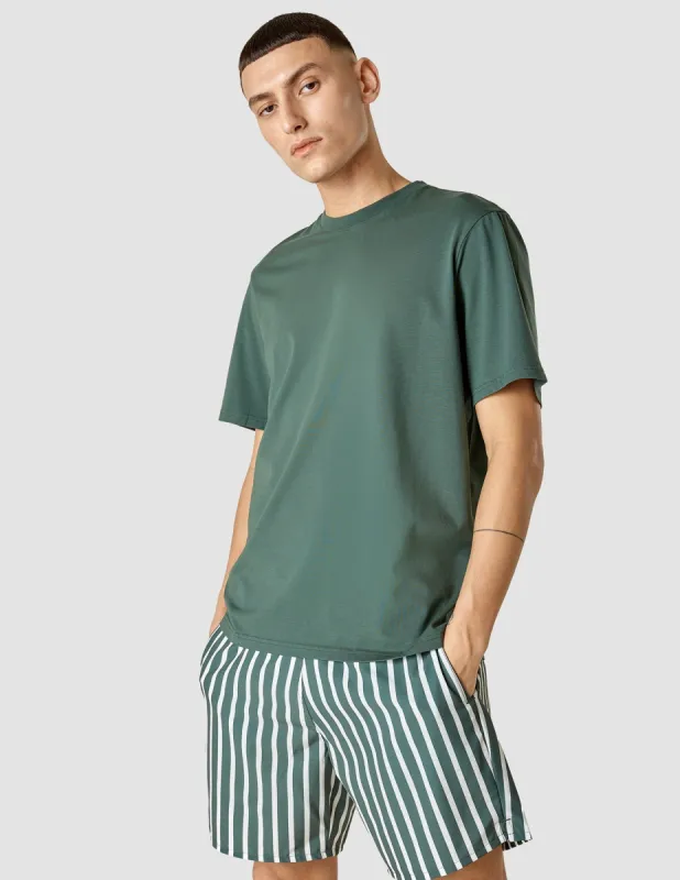 Supima T-shirt Box Fit Garden Green sold by Shaping New Tomorrow