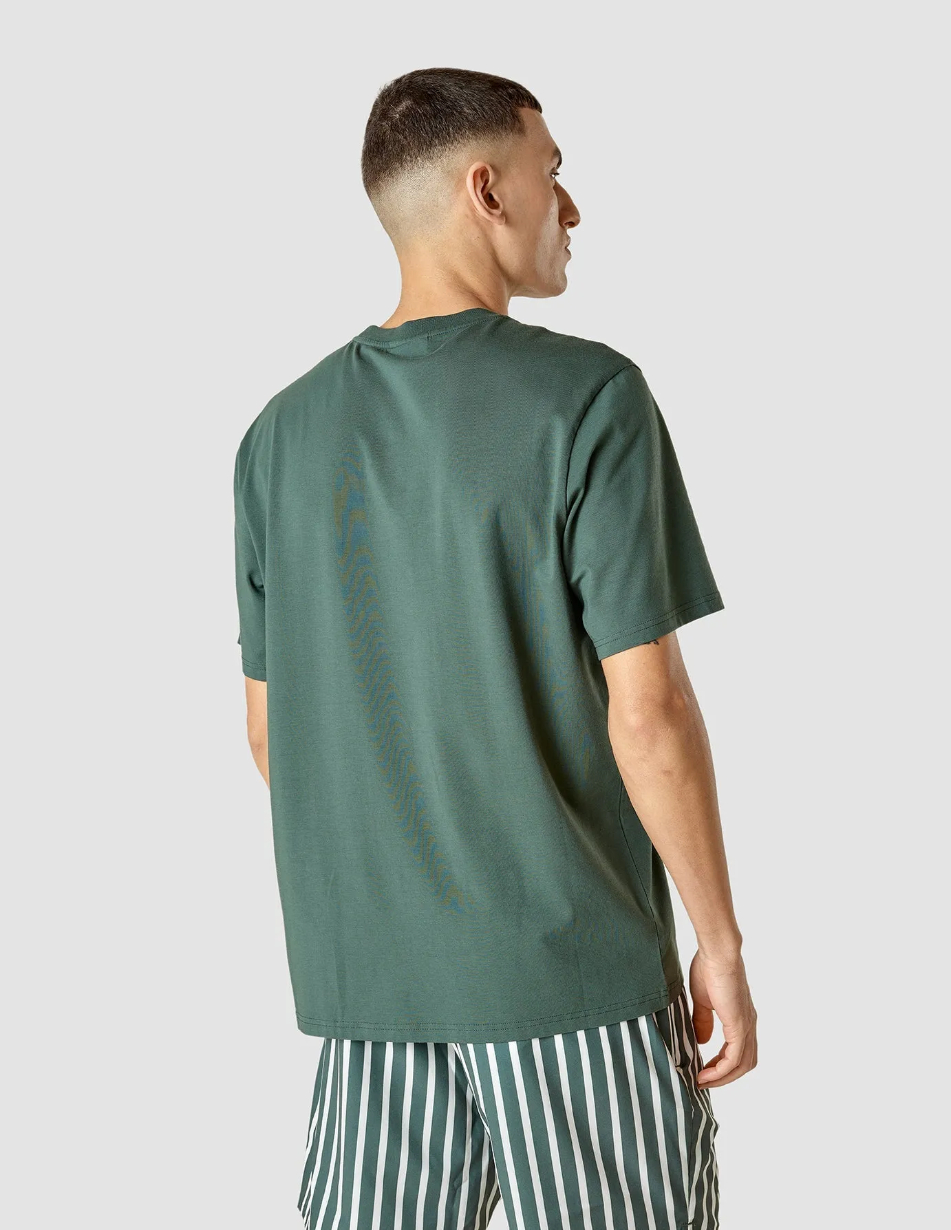Supima T-shirt Box Fit Garden Green sold by Shaping New Tomorrow product image thumbnail 4