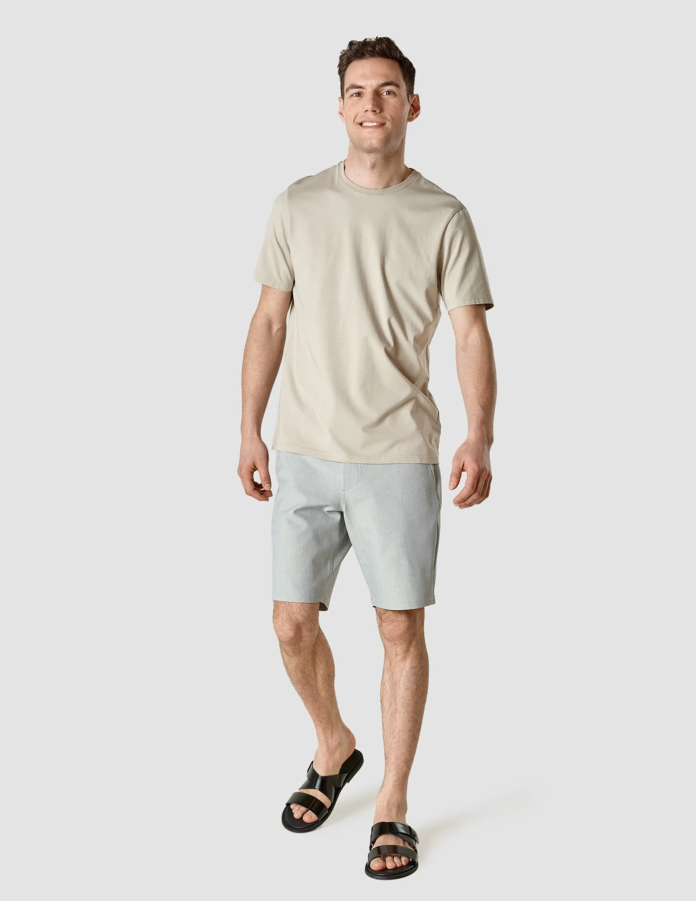 Supima T-shirt Oyster Grey sold by Shaping New Tomorrow product image thumbnail 2