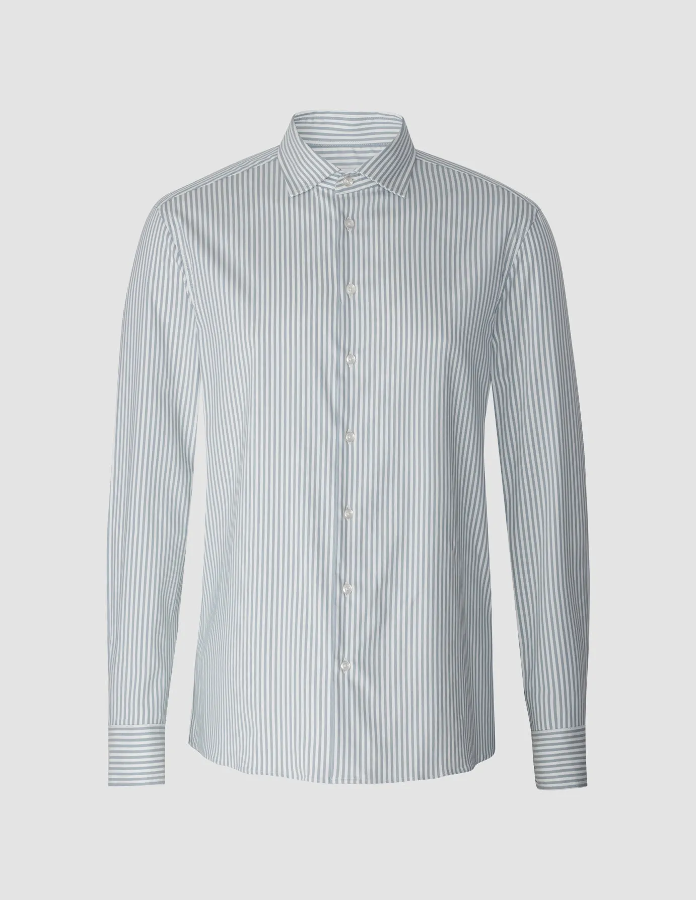 Dress Shirt Blue Mirage Stripes Regular sold by Shaping New Tomorrow product image thumbnail 3