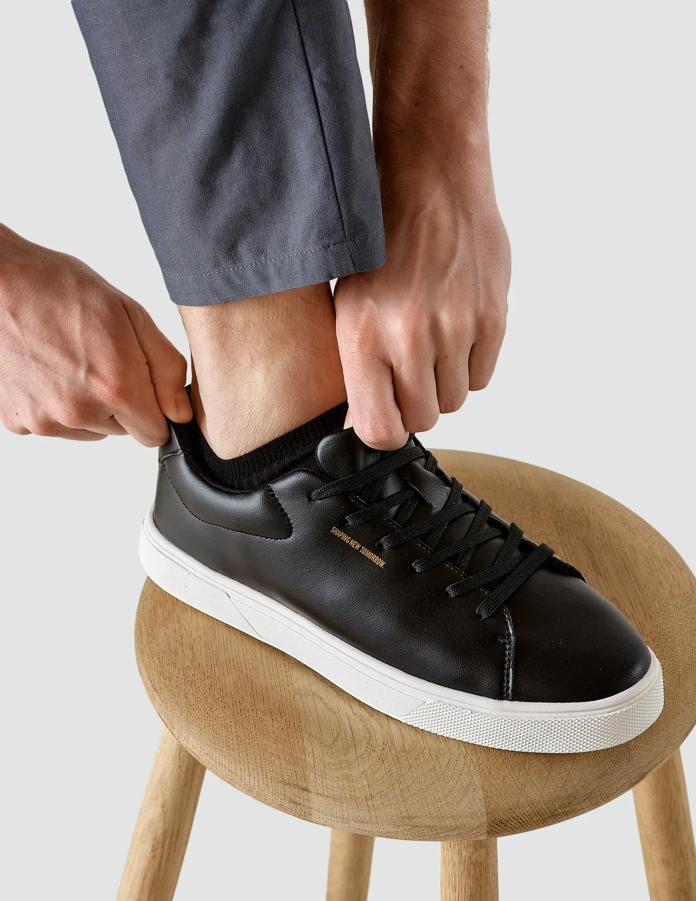 Sanitized® Silver Sneaker Socks 2-Pack Black sold by Shaping New Tomorrow product image thumbnail 4