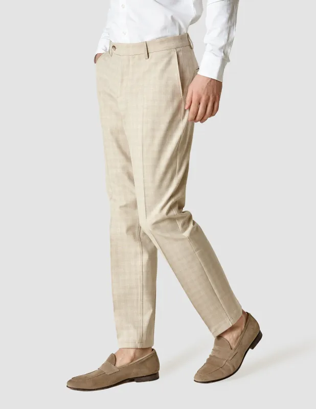 Essential Suit Pants Regular Warm Sand sold by Shaping New Tomorrow