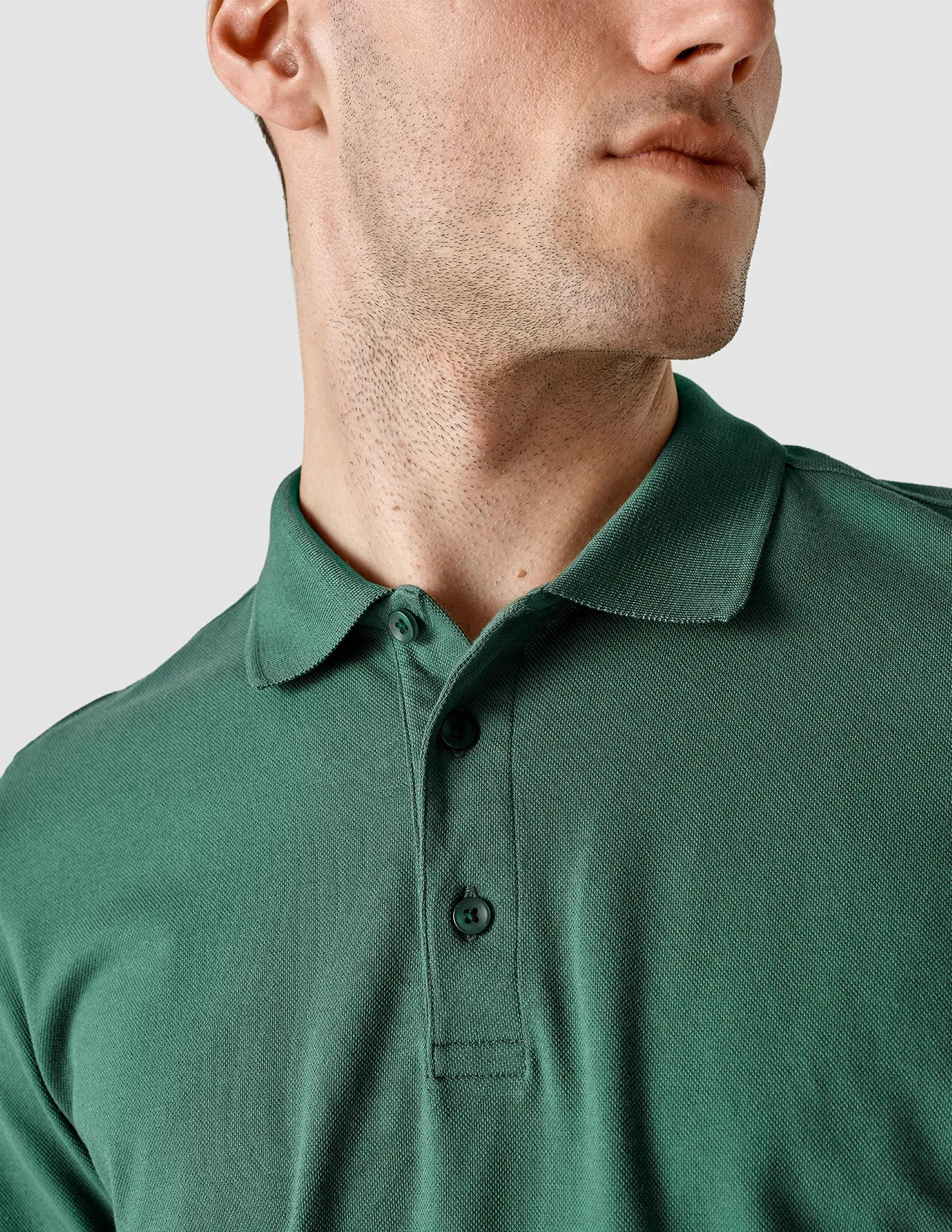 Piquet Polo Shirt Garden Green sold by Shaping New Tomorrow product image thumbnail 5