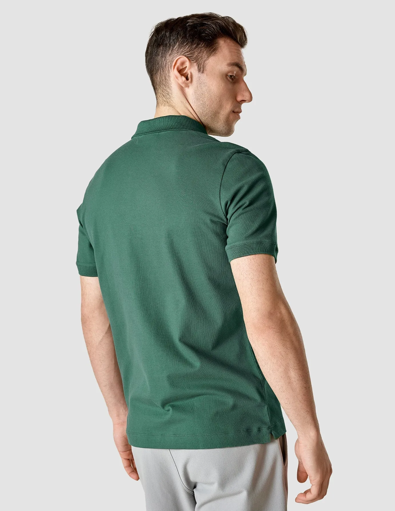 Piquet Polo Shirt Garden Green sold by Shaping New Tomorrow product image thumbnail 4