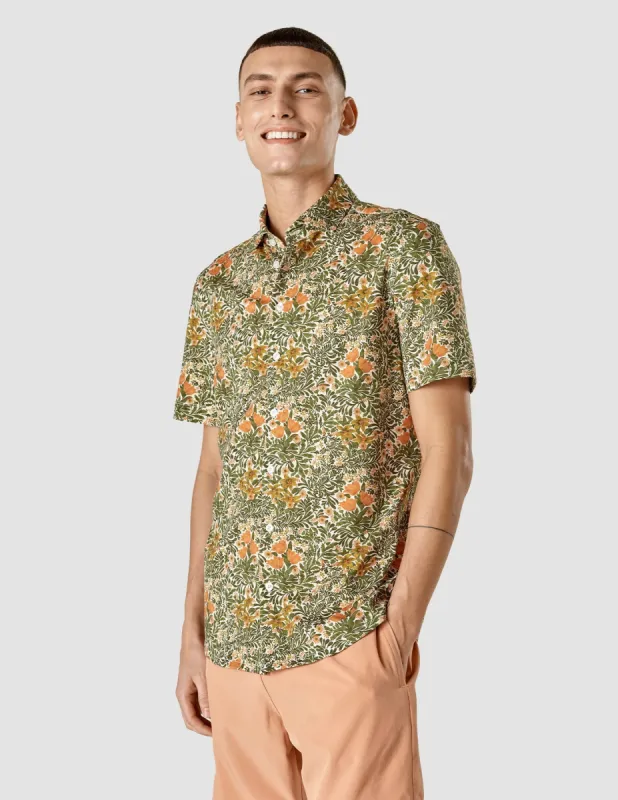 Classic Short Sleeve Shirt Flower Oasis sold by Shaping New Tomorrow