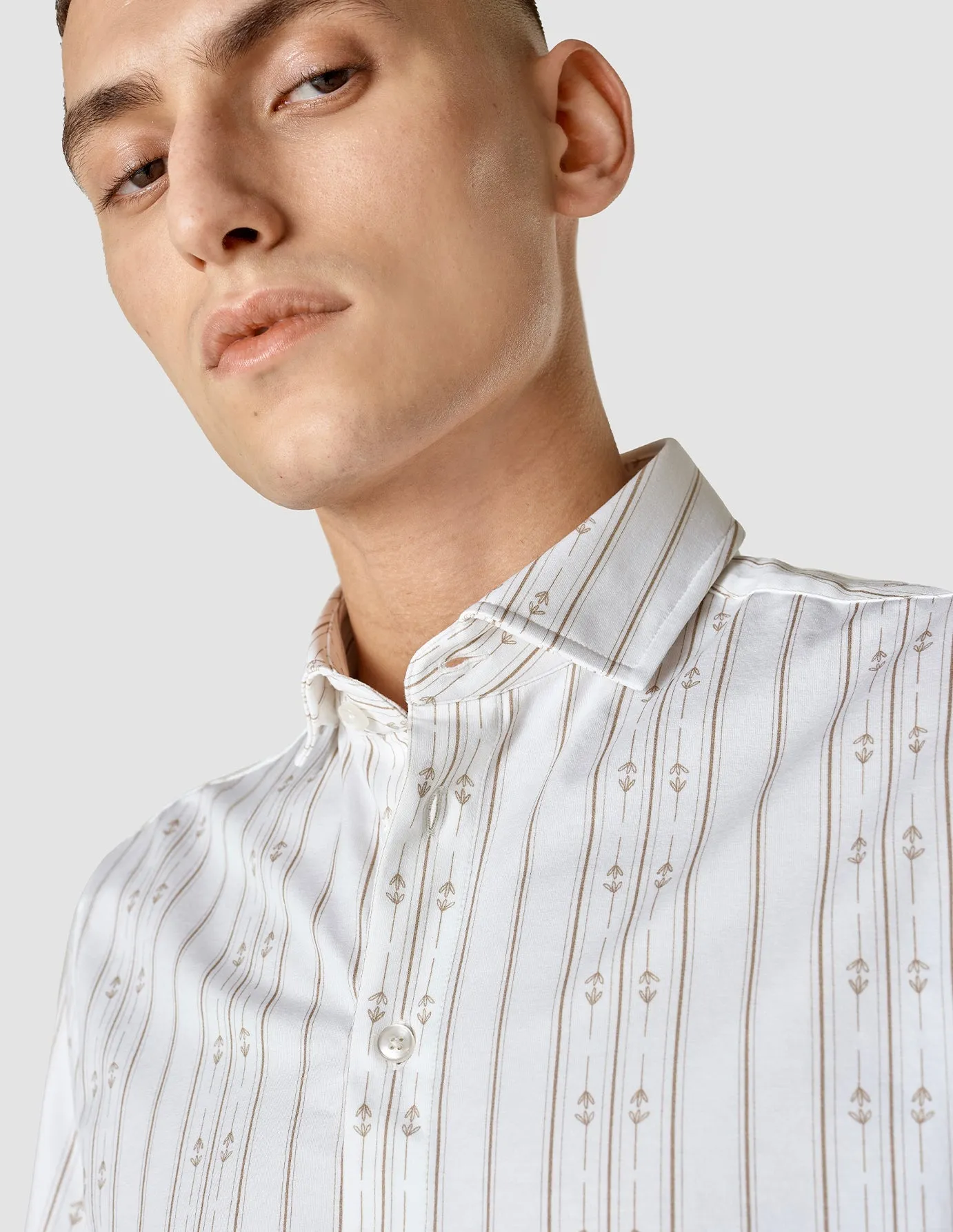 Classic Short Sleeve Shirt Earth Stripe sold by Shaping New Tomorrow product image thumbnail 5
