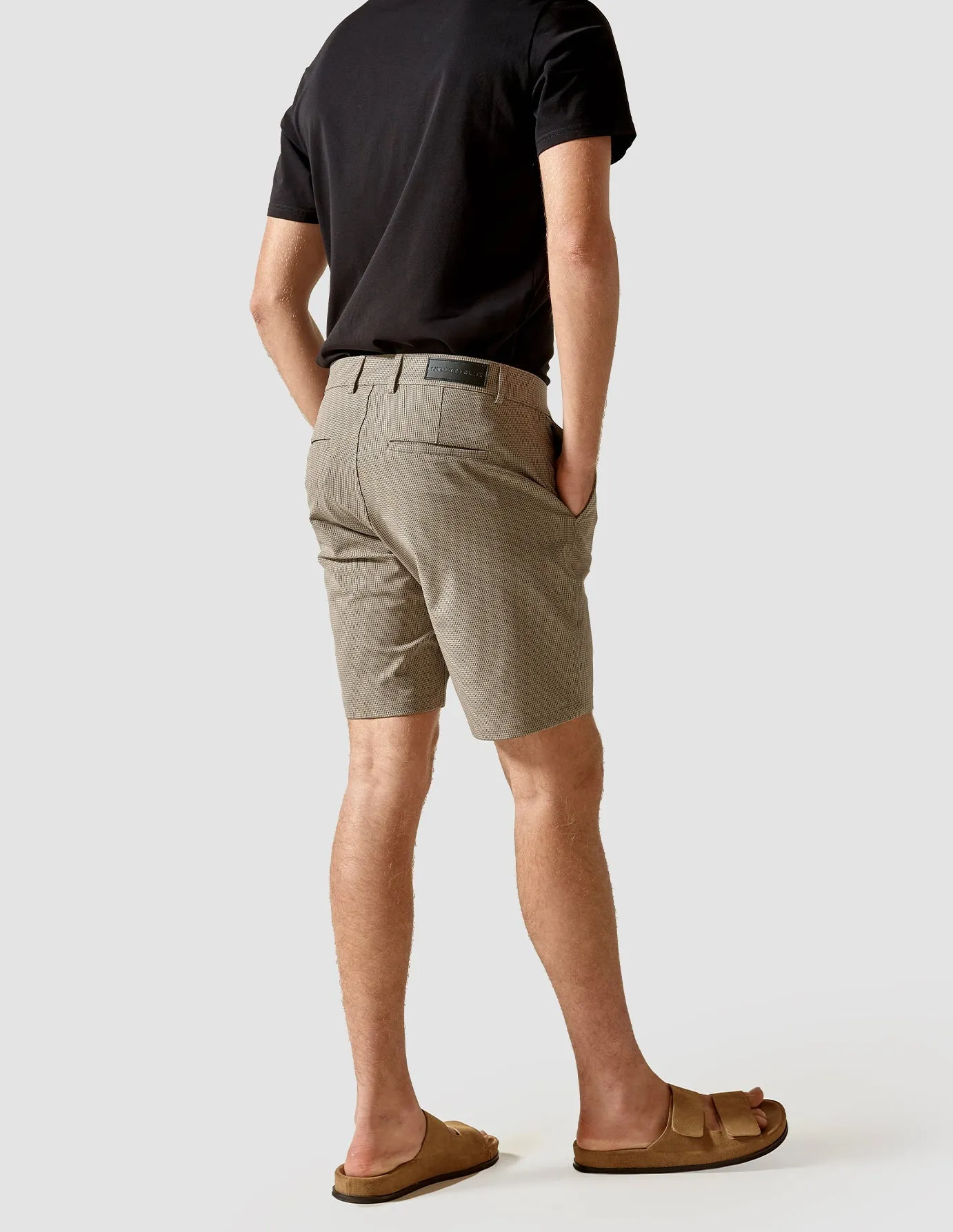 Essential Shorts Mini Brown Check sold by Shaping New Tomorrow product image thumbnail 2