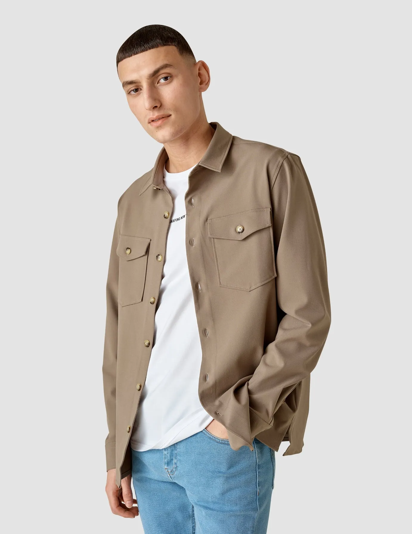 Overshirt Walnut sold by Shaping New Tomorrow